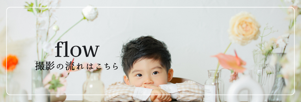 撮影のながれはこちら