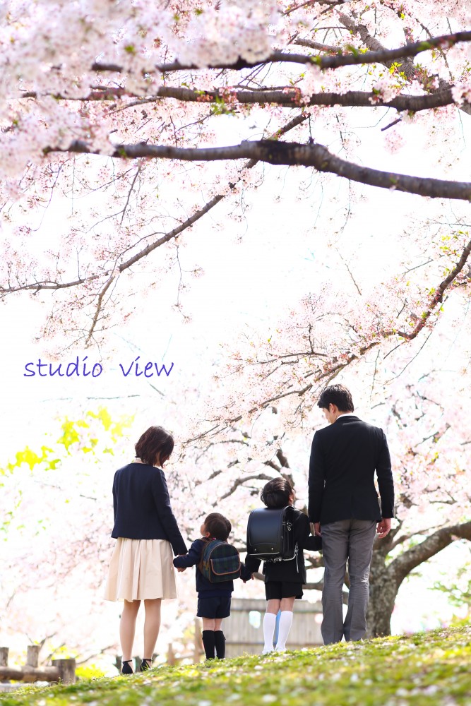 卒業・入学記念撮影