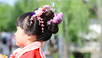 日本髪アレンジ