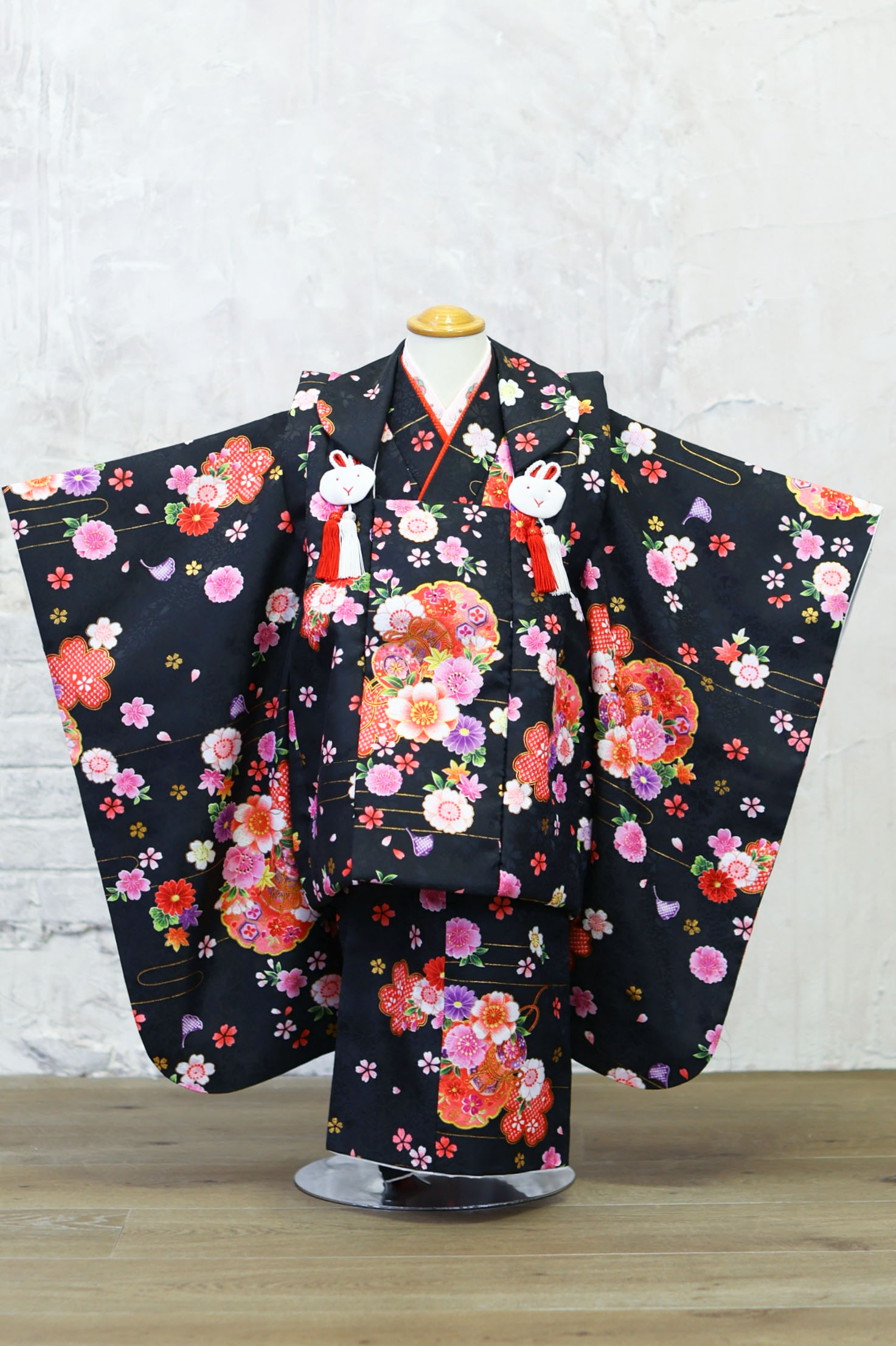 3歳女の子被布-17