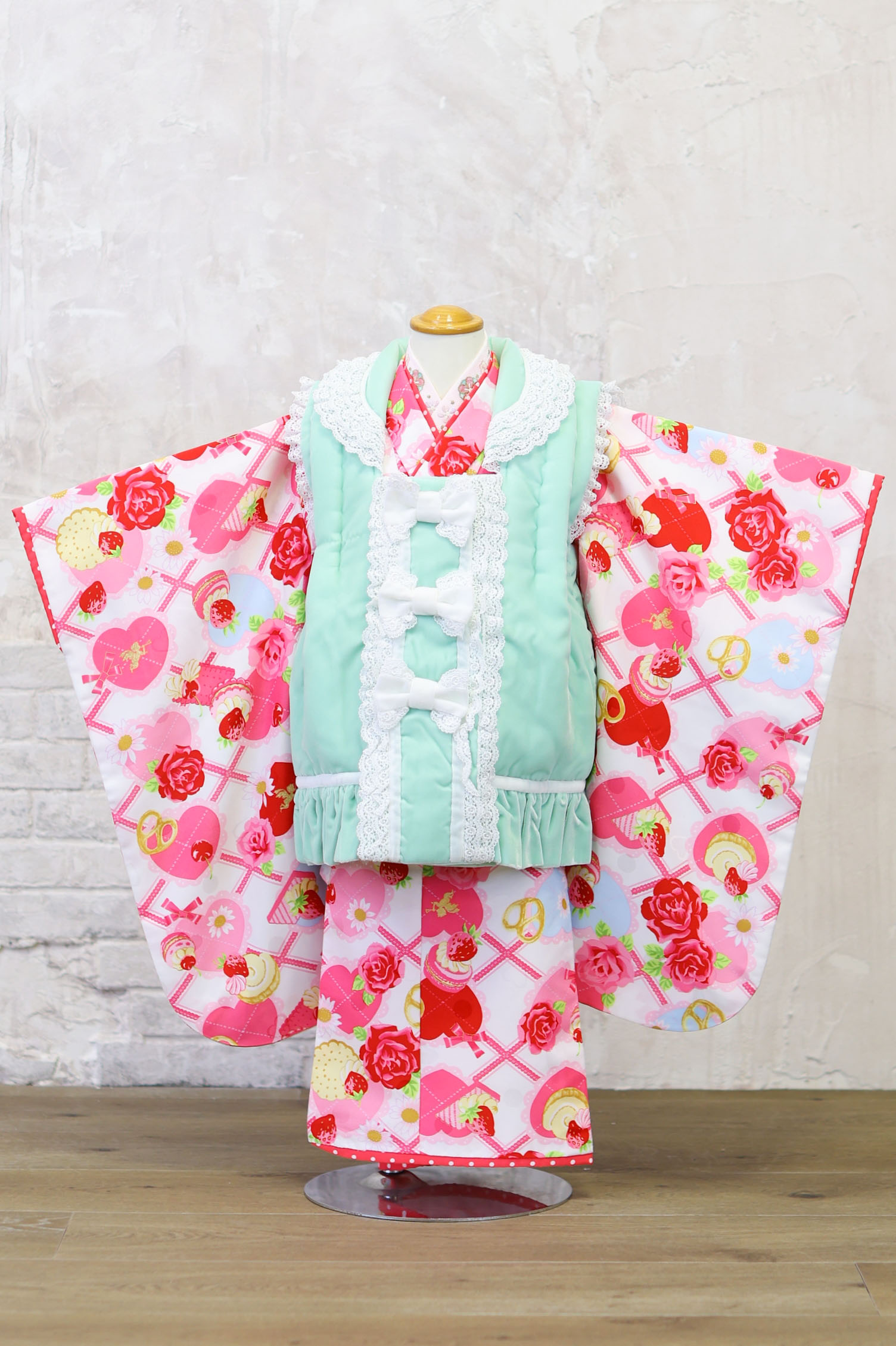 3歳女の子被布-21