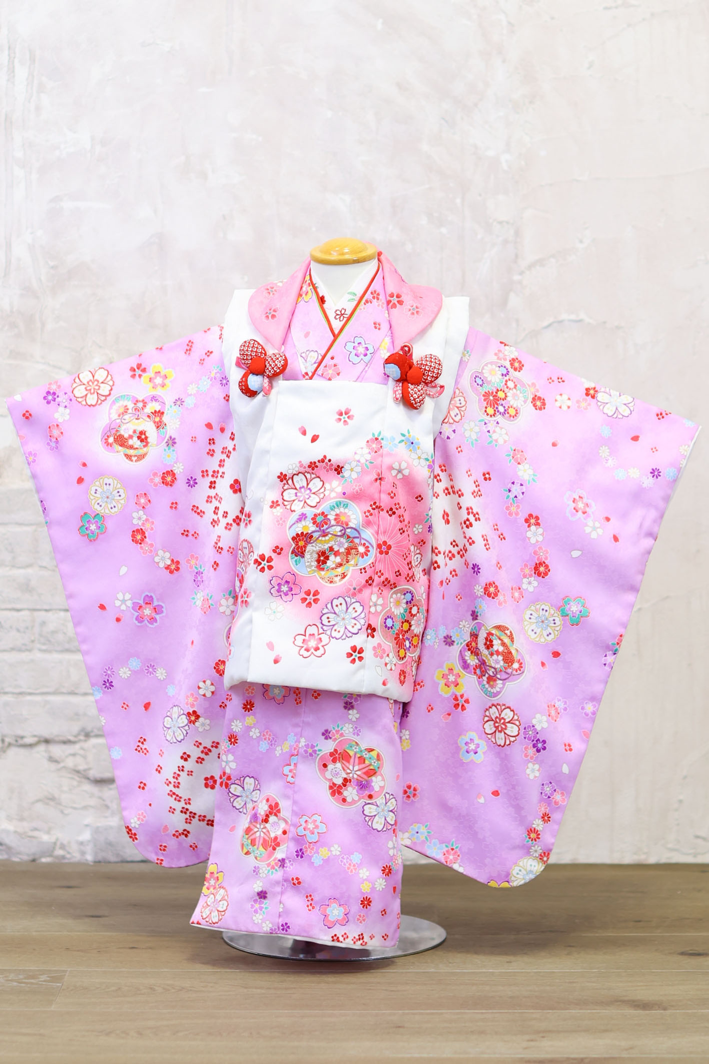 3歳女の子被布-11