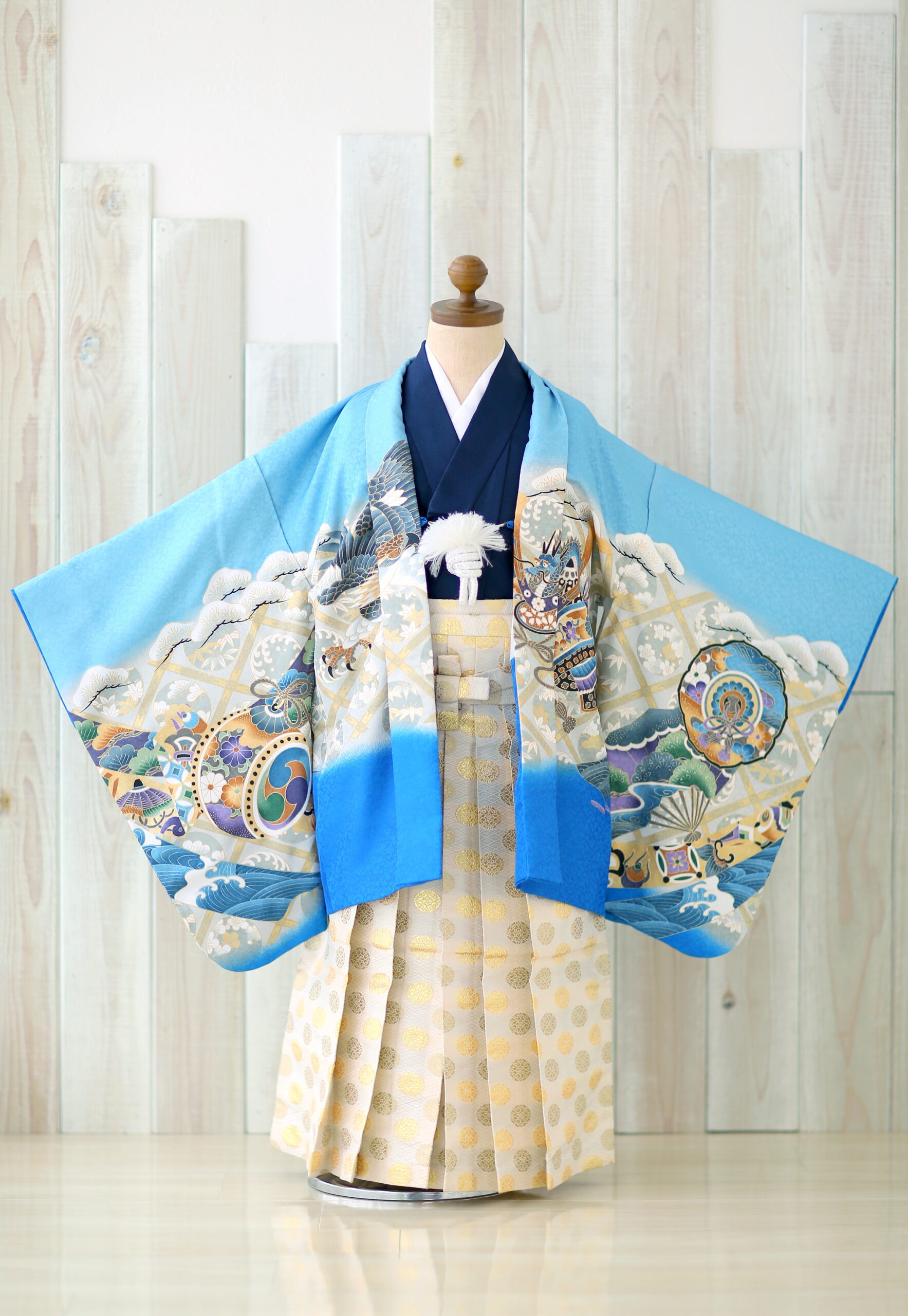 5歳男の子着物-5