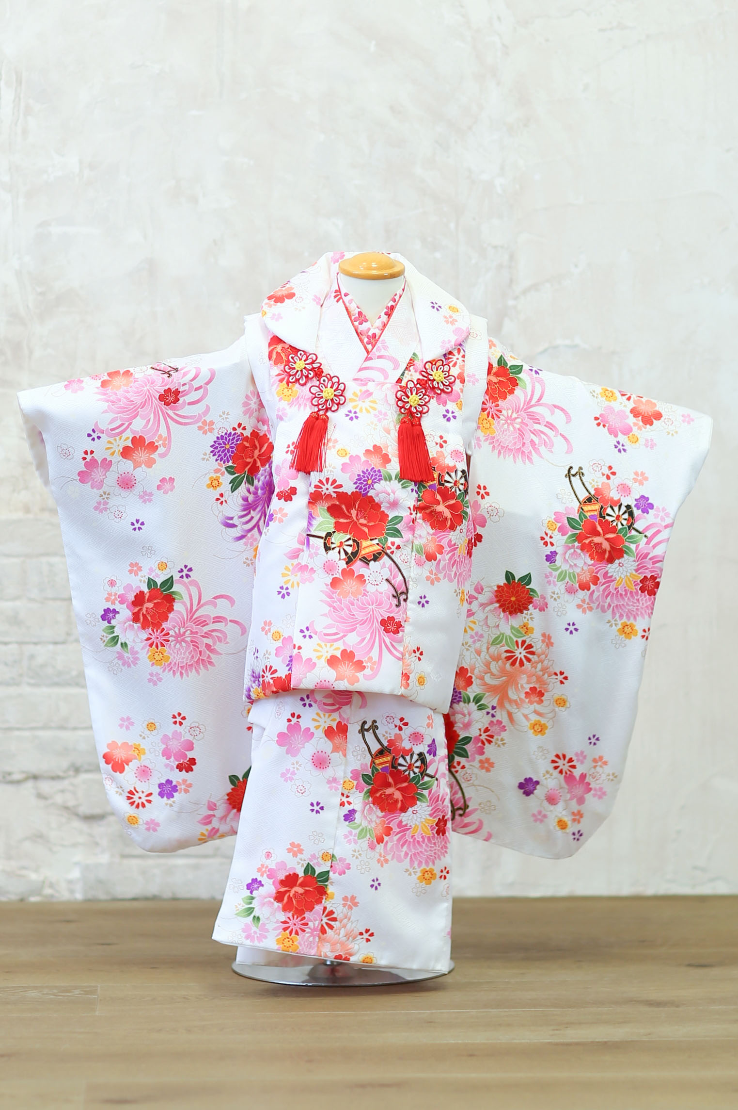 3歳女の子被布-9