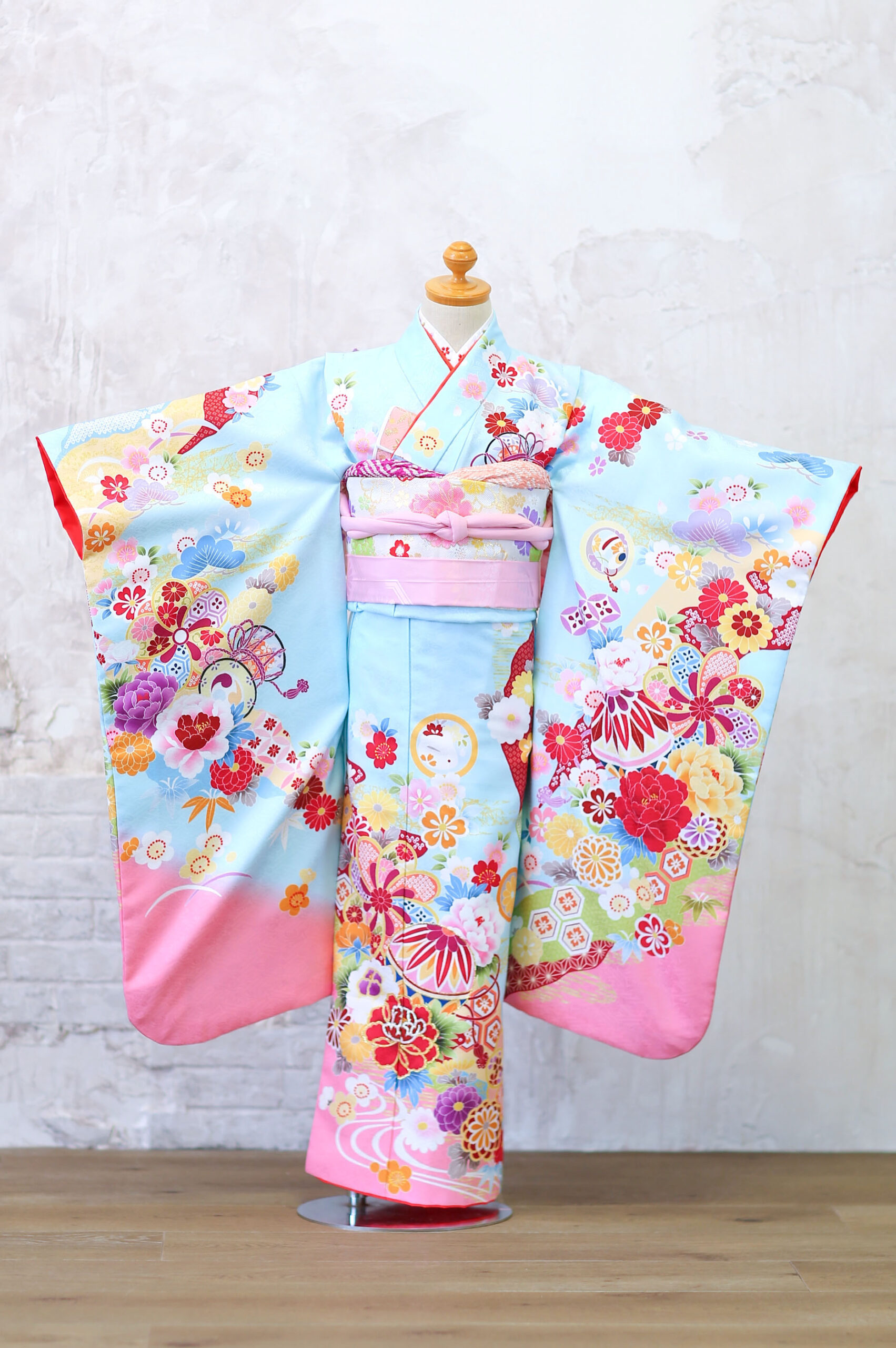 7歳女の子着物-1