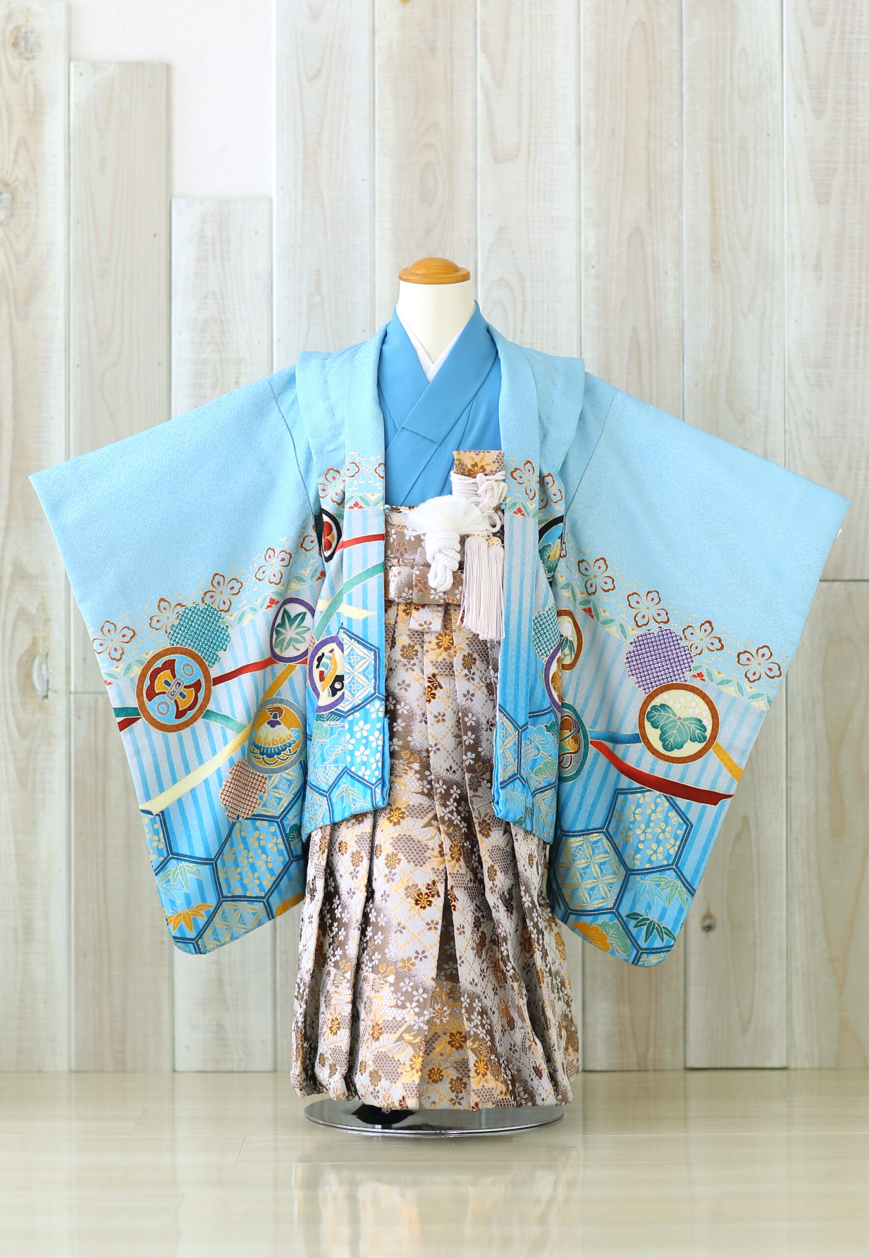 3歳男の子着物-4